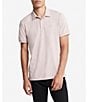 Color:Adobe Rose - Image 1 - Short Sleeve Classic Fit Smooth Polo Shirt