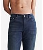Color:Boston Blue Black - Image 3 - Jeans Slim-Fit Stretch Denim Jeans