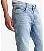 Color:Limelight - Image 3 - Slim Fit Stretch Jeans