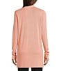 Calvin Klein Knit Collarless Long Sleeve Open Front Cardigan - Image 6
