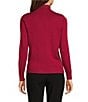 Calvin Klein Knit Mock Neck Long Sleeve Top - Image 2