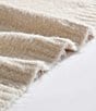 Calvin Klein Knitted Throw Blanket, Color:Natural - Image 3