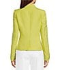 Calvin Klein Linen Blend Notch Lapel Long Sleeve 2 Button Front Jacket - Image 2