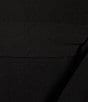Color:Black - Image 3 - Long Sleeve Crew Neck Tie Waist Scuba Crepe Jumpsuit