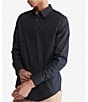 Color:Black Beauty - Image 4 - Long-Sleeve Woven Shirt