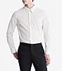 Color:Brilliant White - Image 1 - Long-Sleeve Woven Shirt