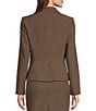 Calvin Klein Luxe Stretch 2 Button Notch Lapel Long Sleeve Blazer & Classic Fit Straight Leg Pants - Image 6