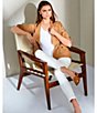 Color:Eggshell - Image 3 - Matte Jersey Scoop Neck Tank