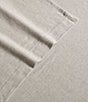 Calvin Klein Melange Flannel Sheet Set, Color:Natural - Image 3