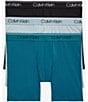 Color:Arona/Ches/Black - Image 1 - Micro Stretch Solid Boxer Briefs 3-Pack