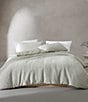 Calvin Klein Microwaffle Melange Mini Comforter Set, Color:Pale Green - Image 2