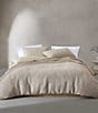Calvin Klein Microwaffle Melange Mini Comforter Set, Color:Flax Beige - Image 2