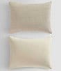 Calvin Klein Microwaffle Melange Mini Comforter Set, Color:Flax Beige - Image 5