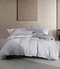 Color:Grey/Blue - Image 1 - Modern Cotton Melange Tencel Jersey Comforter Mini Set
