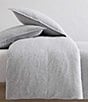 Color:Grey/Blue - Image 4 - Modern Cotton Melange Tencel Jersey Comforter Mini Set