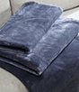 Calvin Klein Modern Lush Reversible Bed Blanket, Color:Blue/Dawn Blue - Image 3