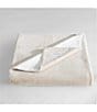 Calvin Klein Modern Lush Reversible Solid Throw Blanket, Color:Light Beige/Snow - Image 2
