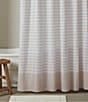 Calvin Klein Modern Stripe Shower Curtain, Color:Nude Pink - Image 2
