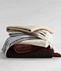 Calvin Klein Mohair Solid Throw Blanket, 70#double; x 50#double;, Color:Grey - Image 5