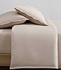Color:Beige - Image 4 - Naturals Colleciton Solid Cotton Tencel™ Refibra™ Duvet Cover Mini Set