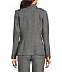 Calvin Klein Novelty Peak Lapel Double Breasted Jacket, Color:Black Multi - Image 3