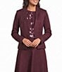 Calvin Klein Open Front Coordinating Blazer - Image 1