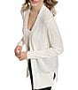 Color:Soft White - Image 5 - Open Front Cardigan