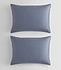 Calvin Klein Organic Earth Collection Solid Cotton Sateen Duvet Cover Mini Set - Image 6