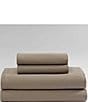 Color:Brown - Image 1 - Organic Earth Solid Cotton Sateen Sheet Set