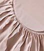 Calvin Klein Organic Earth Solid Cotton Sateen Sheet Set, Color:Light Pink - Image 5