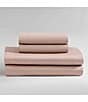 Calvin Klein Organic Earth Solid Cotton Sateen Sheet Set, Color:Light Pink - Image 2