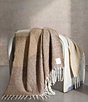 Calvin Klein Oversized Faux Mohair Ombre Yarn Dyed Throw Blanket,Specials : American Fashion Style Bags On Sale