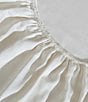 Color:Ivory - Image 5 - Pearl Edge Cotton Sateen 300-Thread Count Sheet Set
