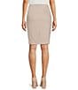 Color:Khaki - Image 2 - High Rise Luxe Stretch Coordinating Pencil Skirt