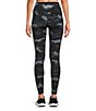 Color:Trans Camo Charcoal - Image 2 - Performance Camo Print High Waisted Side Pocket Ankle Leggings