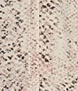 Color:Silver Pink Multi - Image 4 - Petite Size Snakeskin Print Matte Jersey Sleeveless V-Neck Printed Cami Top