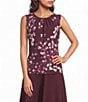 Calvin Klein Pleated Crew Neck Cami - Image 1