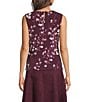 Calvin Klein Pleated Crew Neck Cami - Image 2