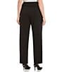 Calvin Klein Plus Size 2 Button Luxe Notch Collar Jacket & Plus Classic Fit Straight Leg Pants - Image 2