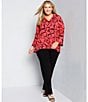 Color:Black - Image 6 - Plus Size Classic Fit Straight Leg Pants