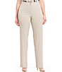 Calvin Klein Plus Size Classic Fit Straight Leg Pants | Dillard's