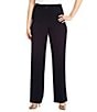 Calvin Klein Plus Size Classic Fit Straight Leg Pants | Dillard's