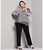 Calvin Klein Plus Size Long Sleeve 2-Button Suit Jacket & Plus Size Classic Fit Straight Leg Pants - Image 4