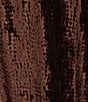 Color:Coffee Bean - Image 3 - Plus Size Velvet A-Line Coordinating Pull-On Skirt