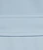 Color:Breeze - Image 3 - Scuba Crepe Collar Neck Tie Waist Faux Wrap Midi Dress