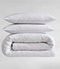 Calvin Klein Seersucker Comforter Mini Set, Color:White - Image 5