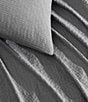Calvin Klein Seersucker Comforter Mini Set, Color:Graphite - Image 4