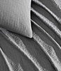 Calvin Klein Seersucker Comforter Mini Set, Color:Graphite - Image 7