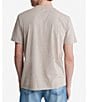 Color:Atmosphere - Image 2 - Short Sleeve Classic Smooth Cotton Solid T-Shirt