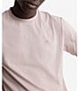 Color:Adobe Rose - Image 4 - Short Sleeve Classic Smooth Cotton Solid T-Shirt